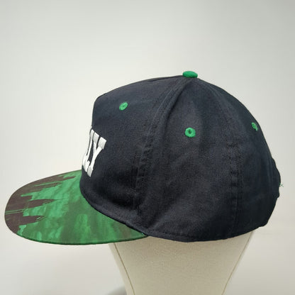 5 Panel Black Green One Size Philly Skyline Graphic Embroidered Snapback Hat
