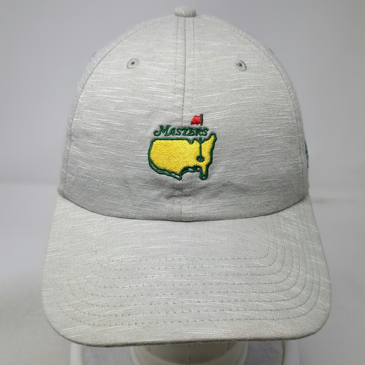 American Needle Masters 2020 Baseball Cap Gray One Size Strapback Golf Hat
