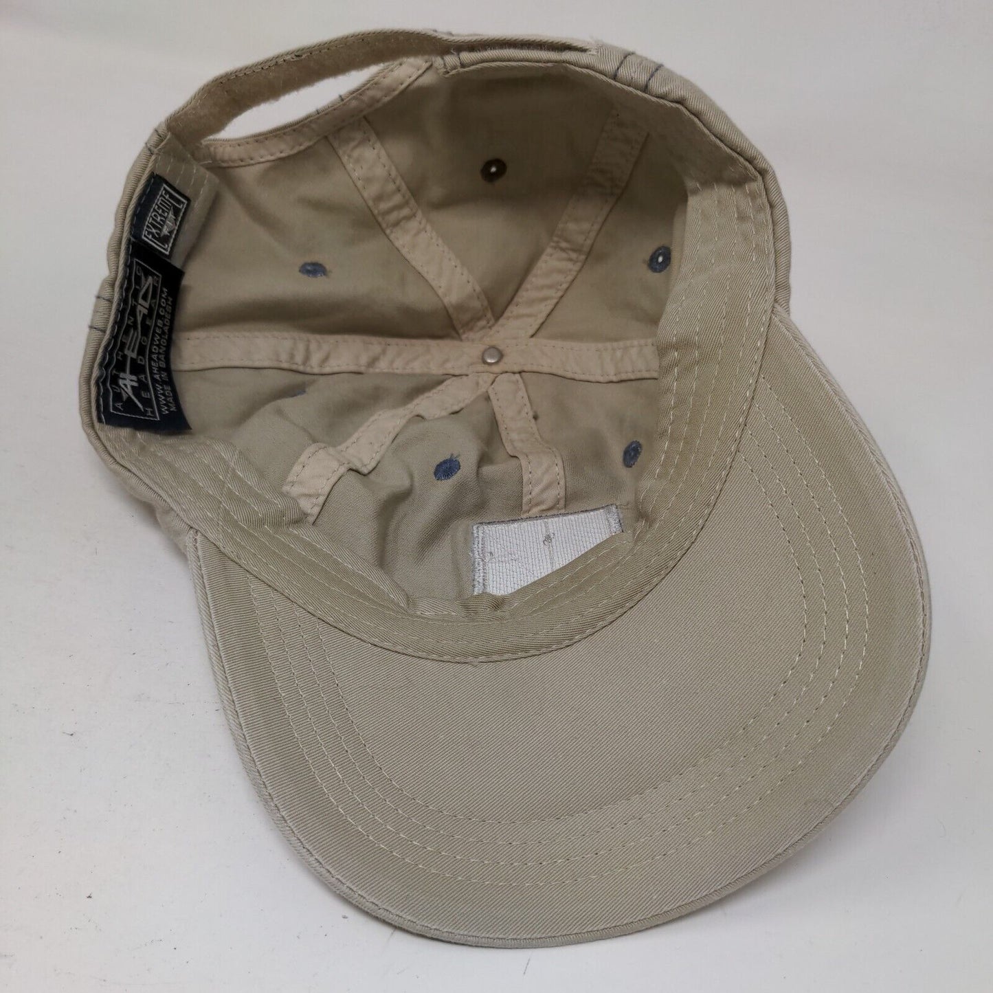 Redsun Surf Boqueron Patch Strapback Hat Tan Extreme Fit Adjustable