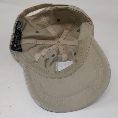 Redsun Surf Boqueron Patch Strapback Hat Tan Extreme Fit Adjustable