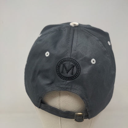 Elegance Club by Majestic Resorts Slideback Hat Gray One Size Embroidered