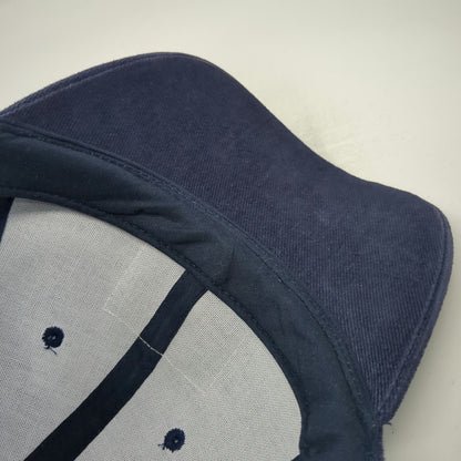 Lansdowne Baseball Cap Blue One Size Six Nations Rugby Patch Stripes Hat Cotton