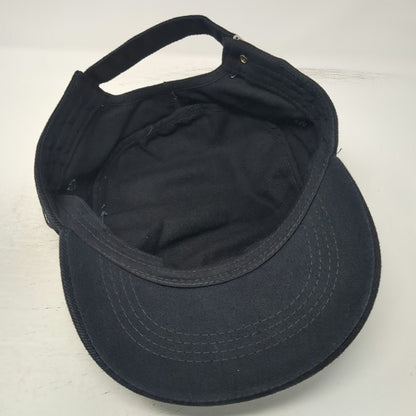 Dudek Army Cap Black One Size Adjustable Slideback Embroidered Cotton Hat