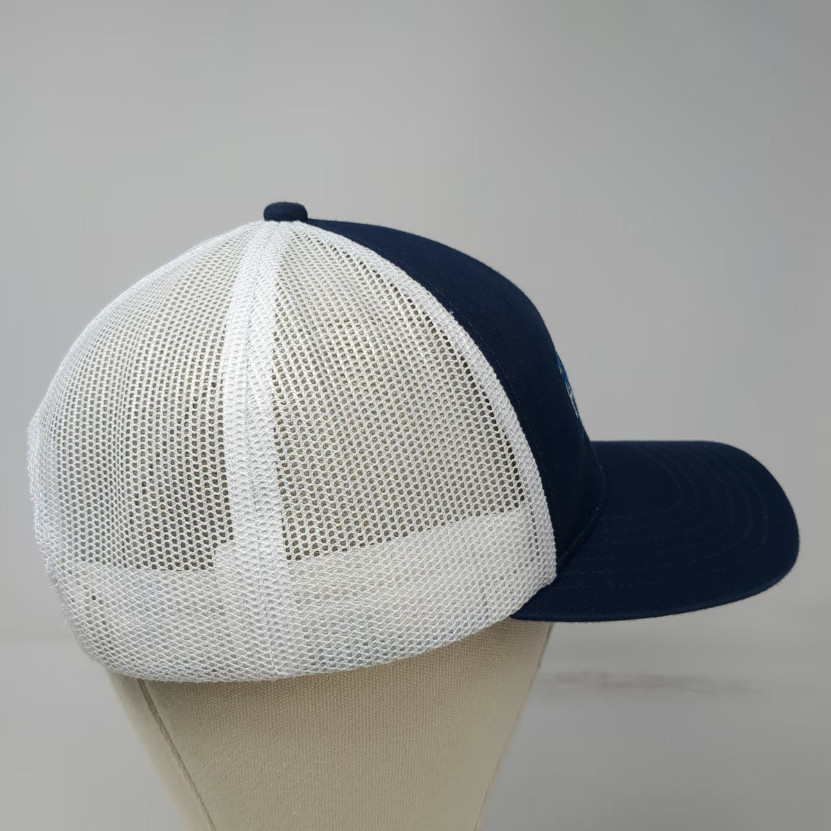 Outdoor Cap Trucker Hat Blue One Size HSR Constructors Train Snapback Mesh Back