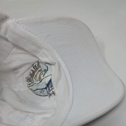 Gator Growl HCGG Slideback Hat White One Size Embroidered 6 Panel
