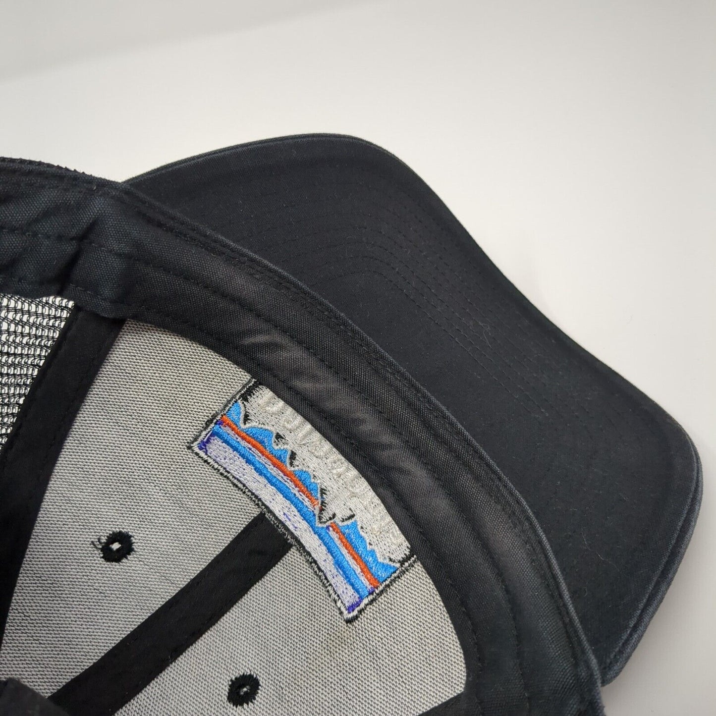 Patagonia Snapback Mesh Back Trucker Hat Black One Size Adjustable