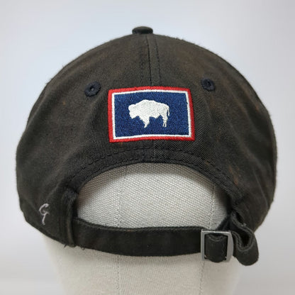 Gear For Sports Jackson Hole Wyoming Baseball Cap Black OSFM Bucking Bronco Hat
