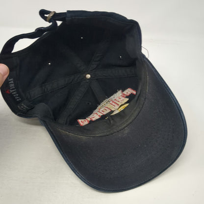 Sportsman Baseball Cap Black One Size Peloso Racing Team Slideback Cotton Hat