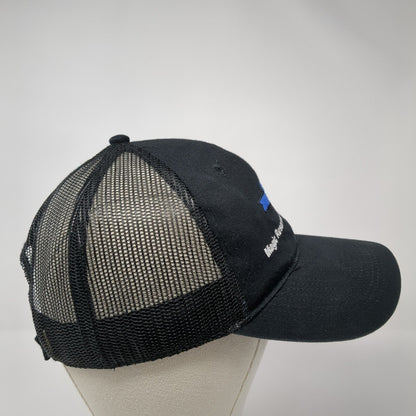 Magic Reservoir Hydroelectric Strapback Trucker Hat Black OS Adjustable Mesh