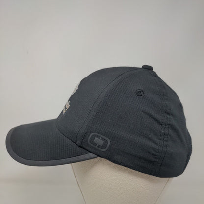 JM Family Enterprises Strapback Hat Black One Size Adjustable Embroidered Ogio