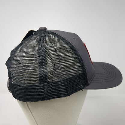 NISSI CAPS Gray Black One Size Trucker Hat Pineland Farms Beef Natural Meats