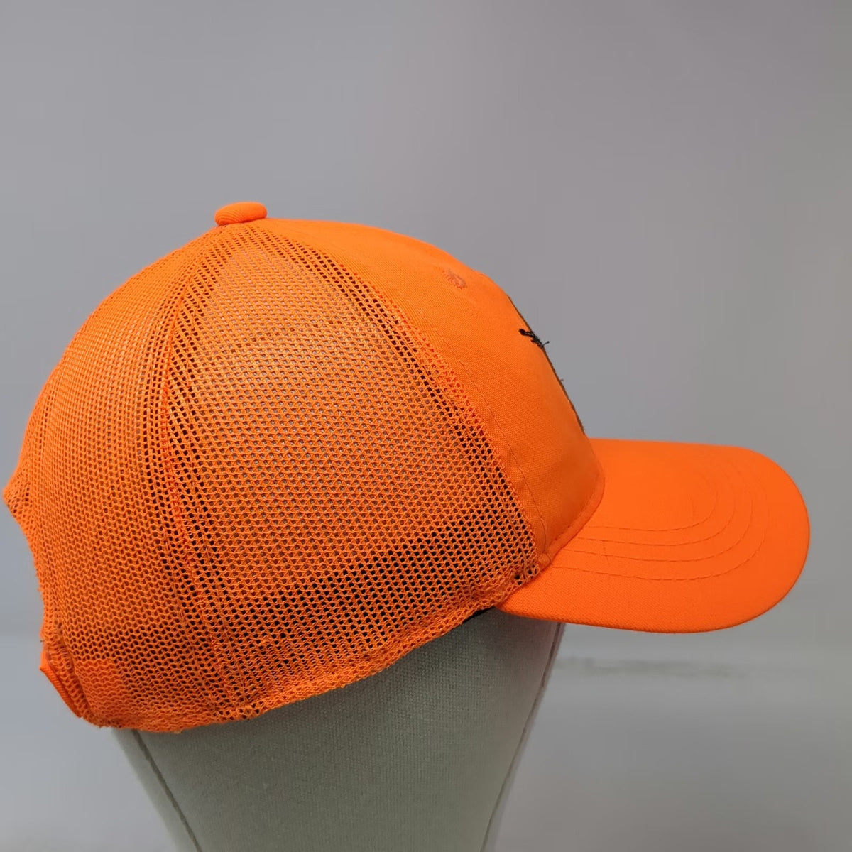 Hevi-Shot Baseball Cap Orange One Size Trucker Hat Mesh Back Strapback Pheasant