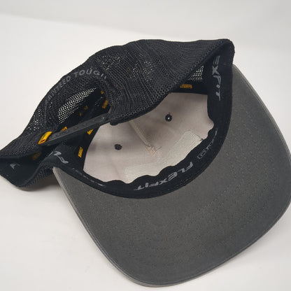 DEWALT Guaranteed Tough Snapback Trucker Hat Gray One Size Flexfit