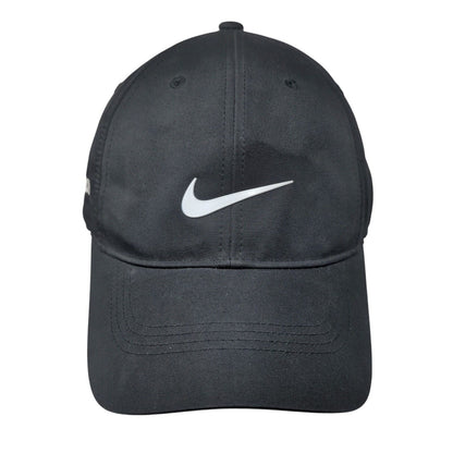 Nike Swoosh Strapback Hat Black OSFM Heritage 86 Dutch Bros Boise