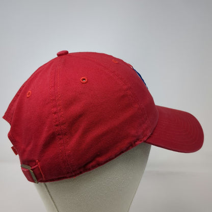 '47 New England Patriots NFL Red One Size Throwback Embroidered Twill Cap Hat