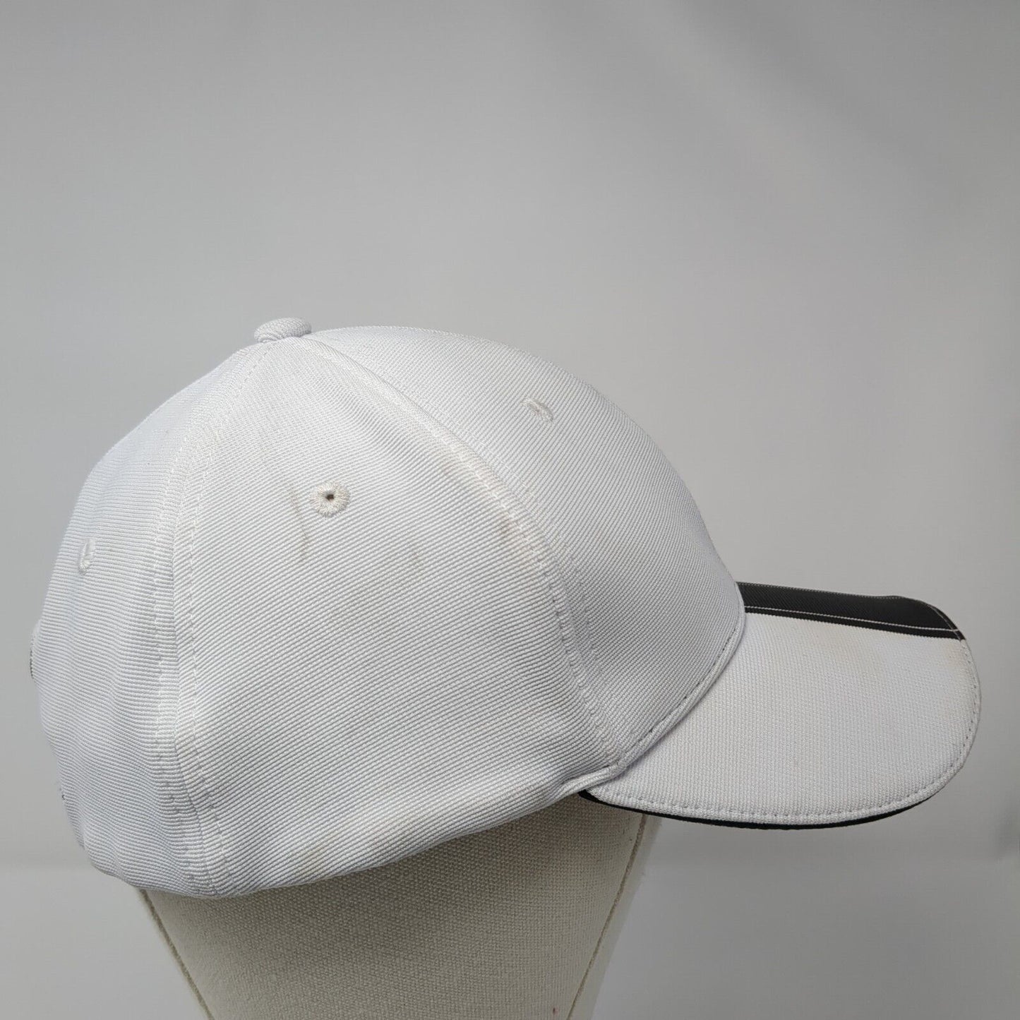 Kings Any Tag Any Time Fitted Hat White L/XL Patch Logo Vented Holes 6 Panel