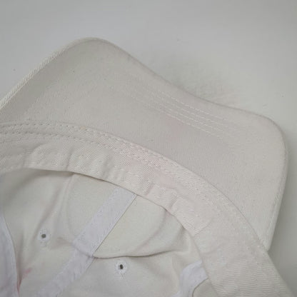Outdoor Cap White One Size Baseball Cap Bagatelle Gosmans Montauk Strapback Hat
