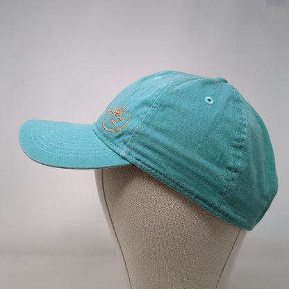 Outdoor Cap Women's Strapback Hat Blue One Size Ladies Fit RMEF Logo