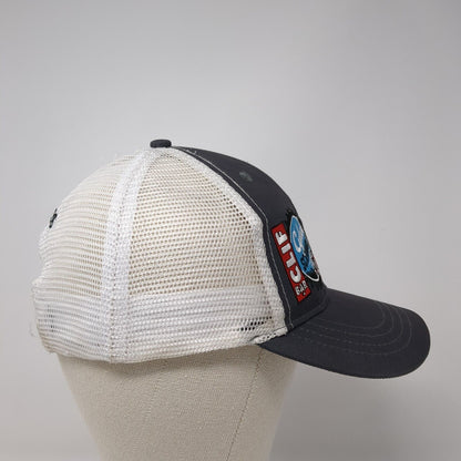 Cykel Scramble CILF Bar Snapback Trucker Hat Gray OS Adjustable Mesh Back Boco