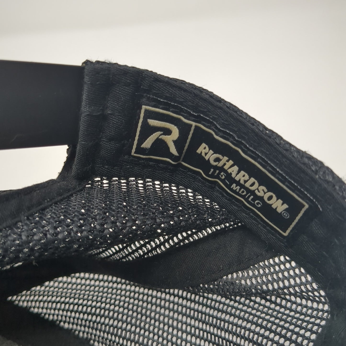 The Original Prinsu Design Snapback Trucker Hat Gray Large Mesh Back Richardson