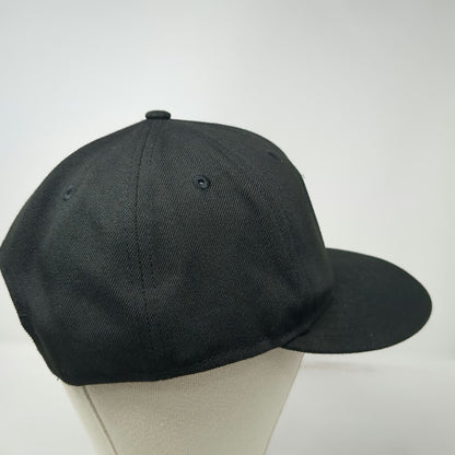 Los Angeles Dodgers MLB New Era Snapback Hat Black One Size 9FIFTY Tan Brim