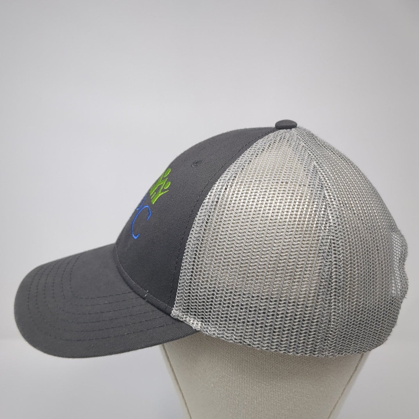 HPC Snapback Trucker Hat Gray One Size Mesh Back Outdoor Cap America