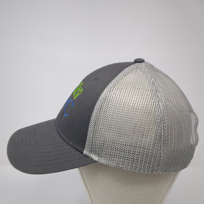 HPC Snapback Trucker Hat Gray One Size Mesh Back Outdoor Cap America