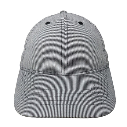 Unbranded Slideback Hat Multicolor OSFM Adjustable Pinstripe Vented Holes