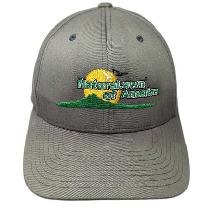 Port Authority Baseball Cap Green XL NaturaLawn of America Logo Flexfit Hat