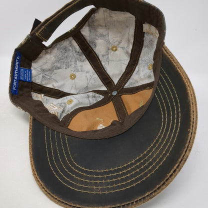 Port Authority Baseball Cap Brown Camo One Size Trump 2020 America Vision Hat