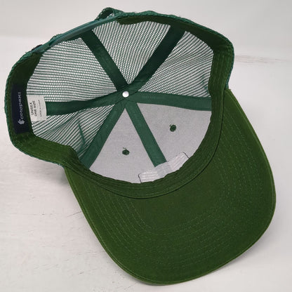 Cotopaxi Trucker Hat Green One Size Mesh Back Organic Cotton Snapback Mountain