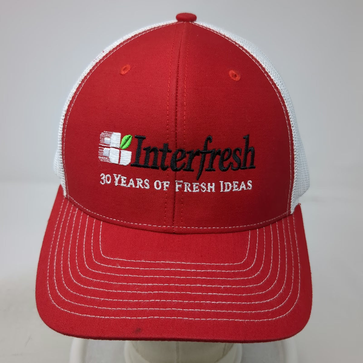 Richardson 112 Trucker Hat Red White One Size Interfresh 30 Years Fresh Ideas