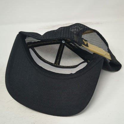 Young Powersports Trucker Hat Black One Size Mesh Back Snapback 100 Years Patch