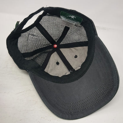 Imperial Baseball Cap Black One Size Mesh Back Keeneland Horse Racing Logo hat