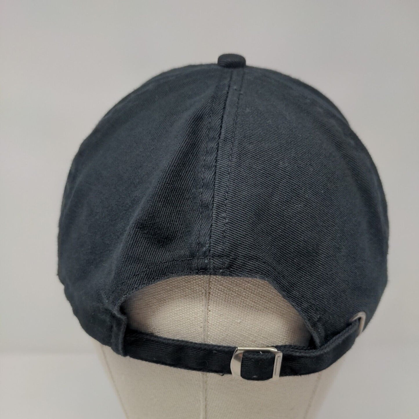 Field Slideback Hat Black One Size Adjustable Embroidered Head Shotz KC Caps