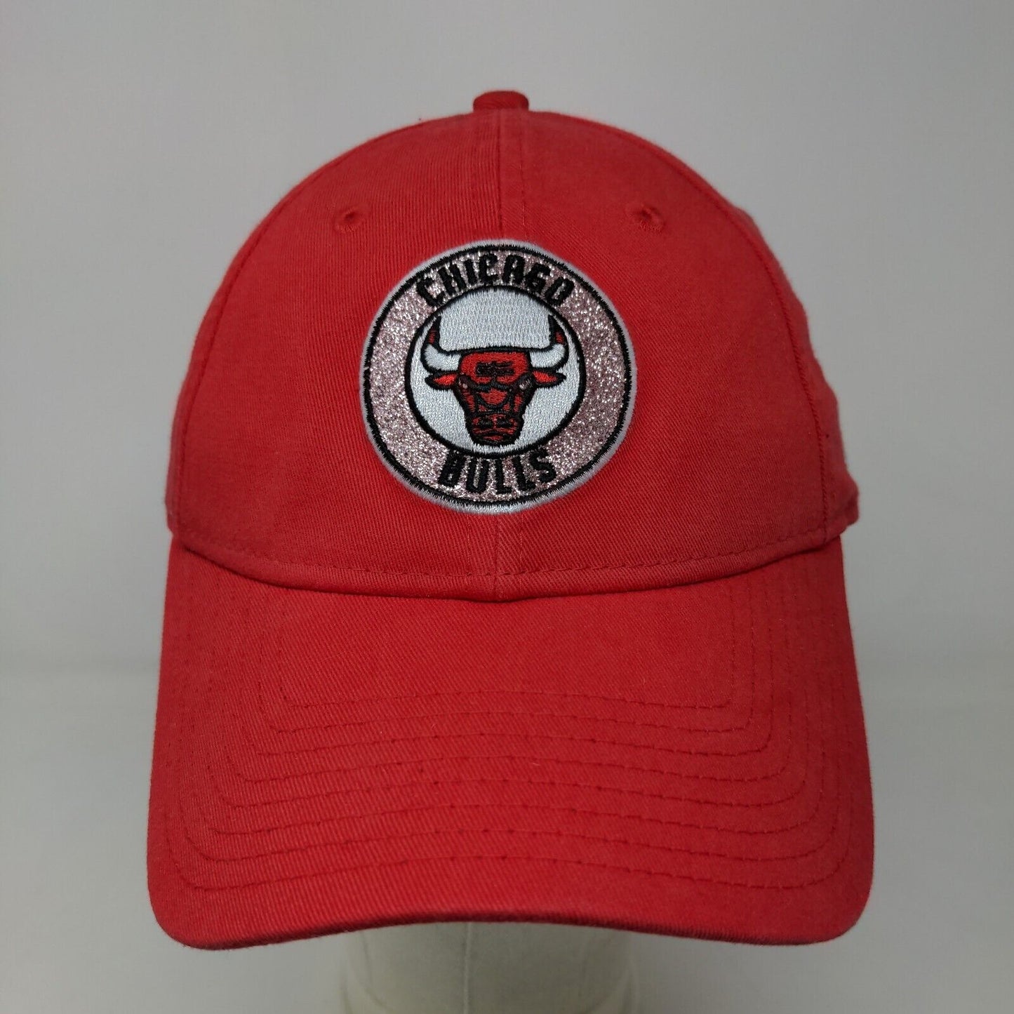 New Era Women's Slideback Hat Adjustable Chicago Bulls Embroidered Logo