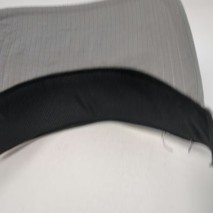 Adidas Visor Gray One Size Performance Logo Sport Hat Adjustable Strap Golf