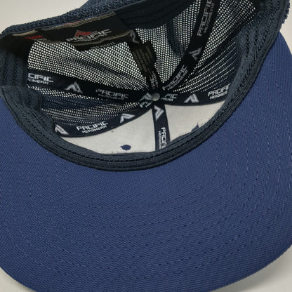 Pacific Headwear Baseball Cap Blue 7 3/8 Mesh Back Fitted Simplot Field Hat