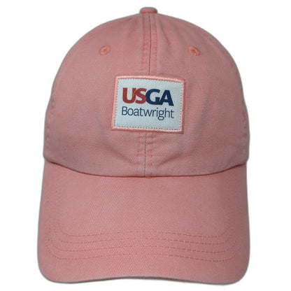 Ahead Baseball Cap Pink One Size USGA Boatwright Hat Cotton Slideback Golf