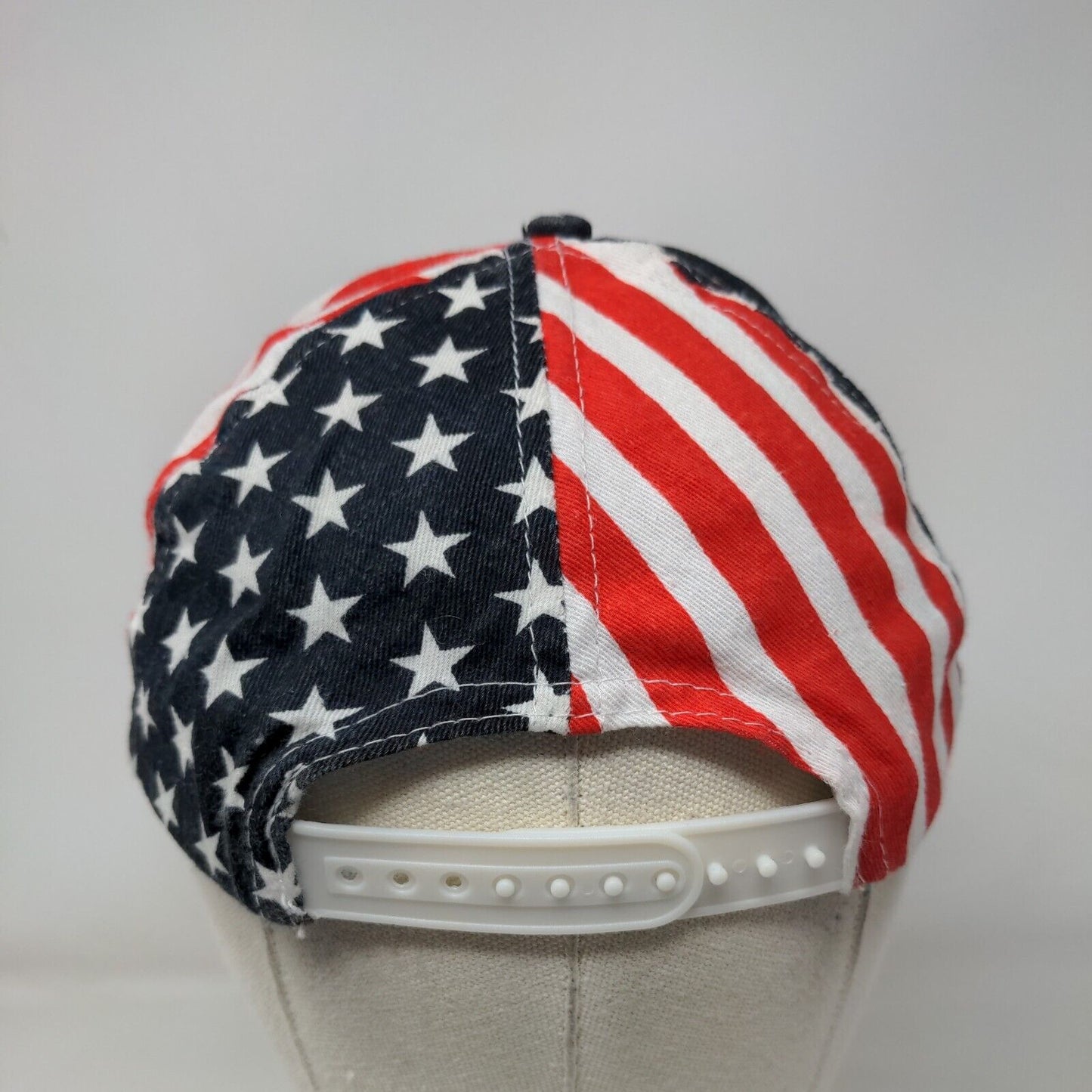 American Flag Snapback Hat Multicolor Adjustable Stars Striped 6 Panel