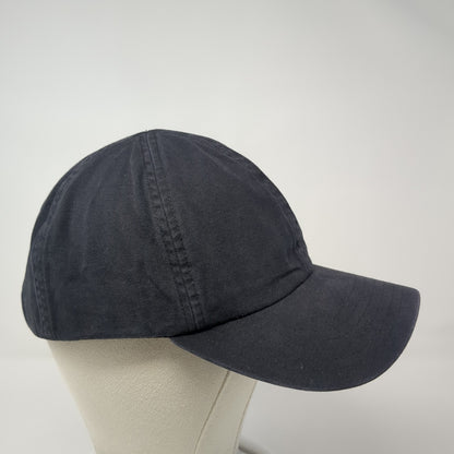 Eddie Bauer Strapback Hat Black One Size Adjustable Embroidered Outdoor
