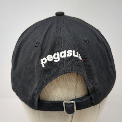 Port & Company Baseball Cap Black One Size Pegasus Embroidery Slideback Hat