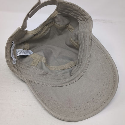 Alternative Army Cap Beige One Size Strapback Cotton Solid Plain Blank Hat