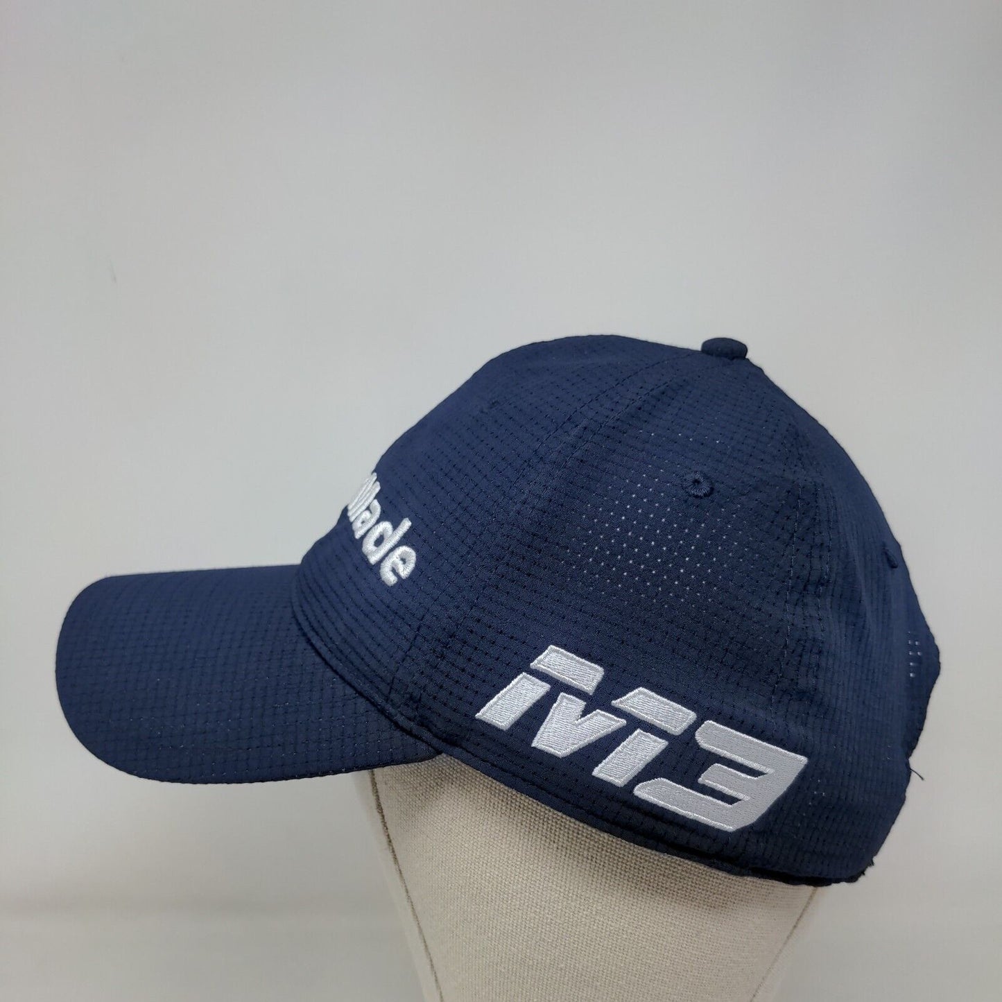 TaylorMade TP5 Slideback Hat Blue OSFA Embroidered Adjustable Breathable