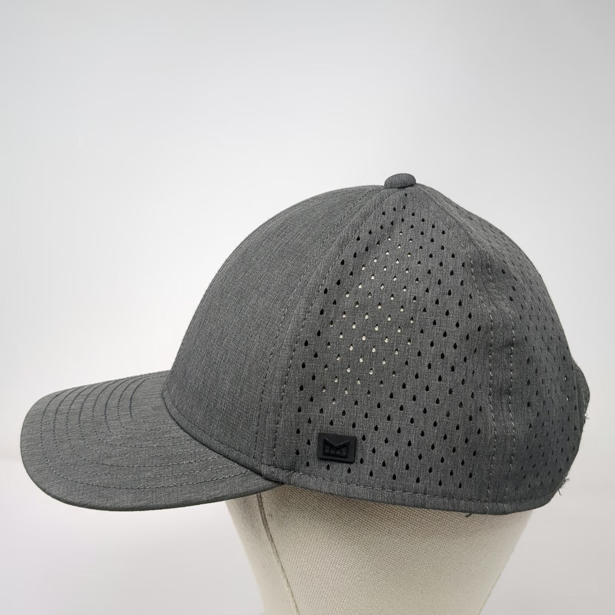 Melin Gray OSFM Trucker Hat Hydro A-Game Snapback Performance Camo Under Brim