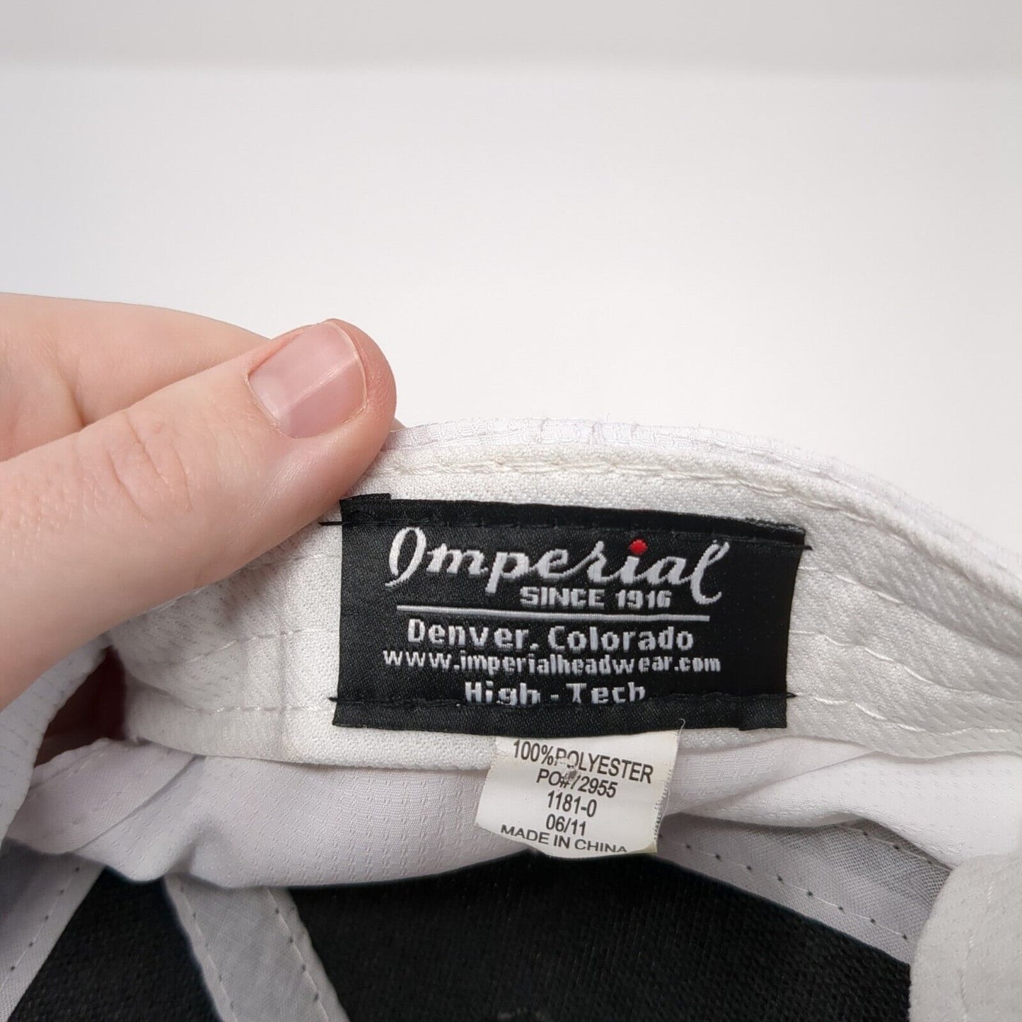 CRC Country Club Of Roswell Strapback Hat Multi One Size Adjustable Imperial