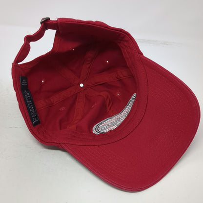 Fahrenheit Baseball Cap Red One Size Farragut State Park Idaho Cotton Patch Hat