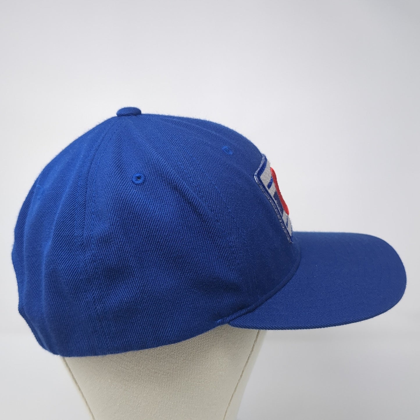 Colorado Snapback Hat Blue One Size Adjustable Embroidered Patriotic 6 Panel