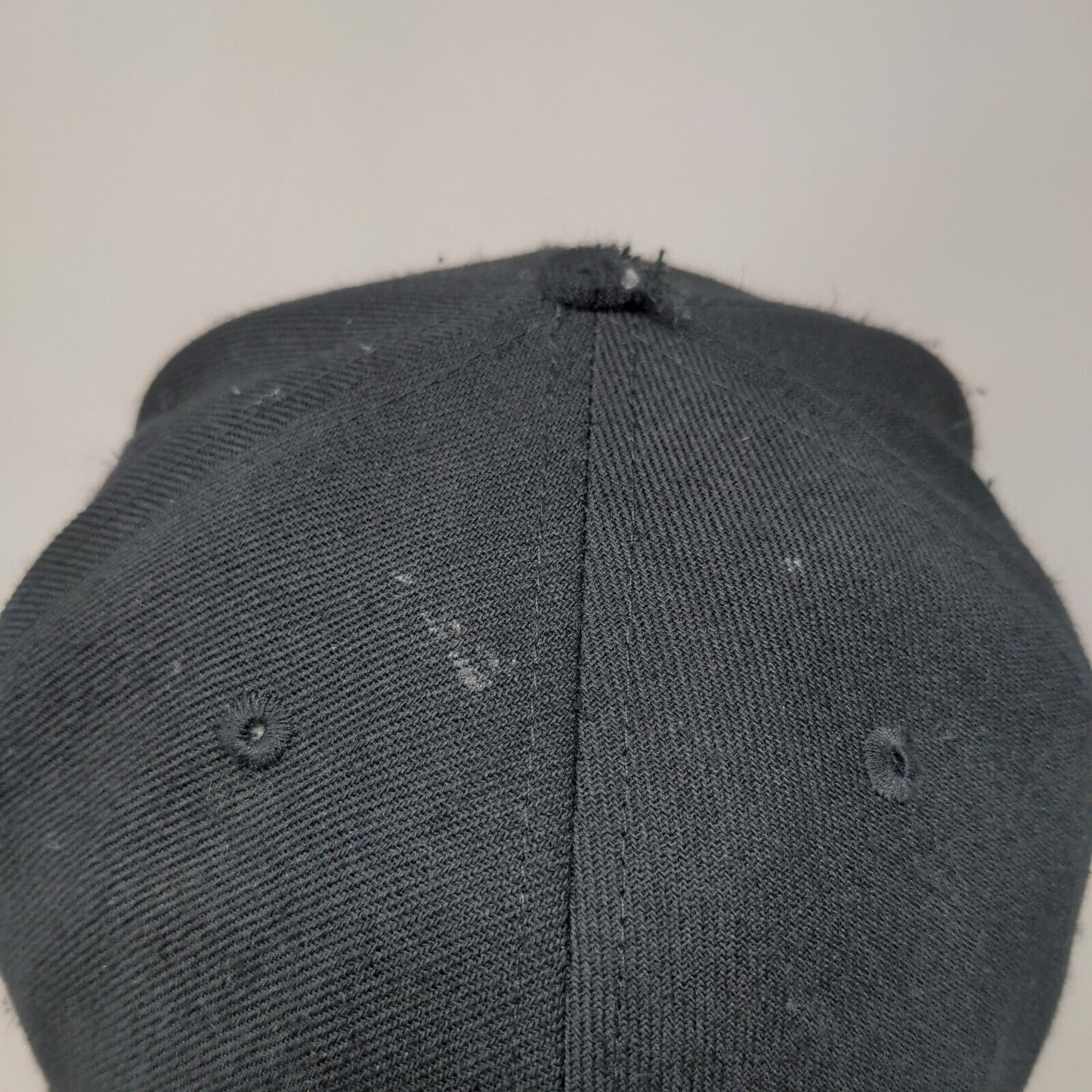 Vortek Offroad Snapback Hat Black One Size Embroidered Solid 6 Panel