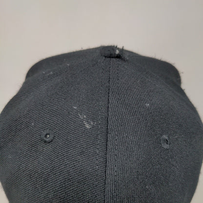 Vortek Offroad Snapback Hat Black One Size Embroidered Solid 6 Panel